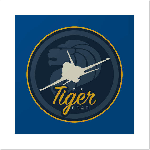 Singapore F-5 Tiger 2 Wall Art by TCP